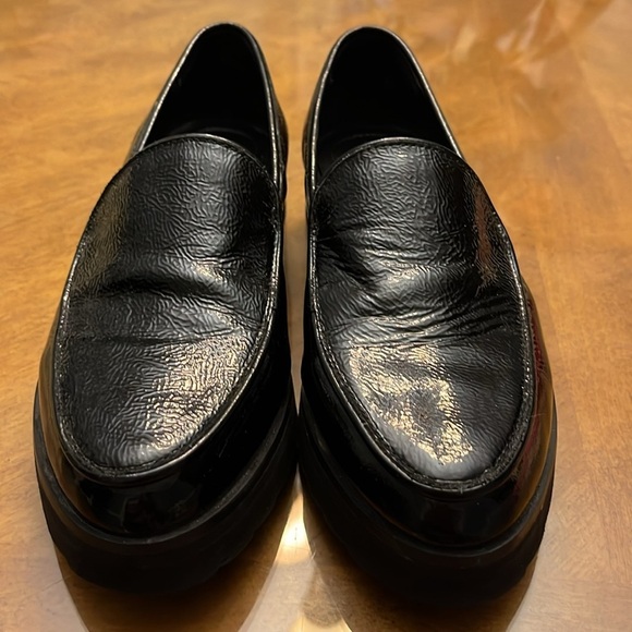 Donald J. Pliner Elio Black Patent Leather Loafers Size 8N. - Picture 2 of 9